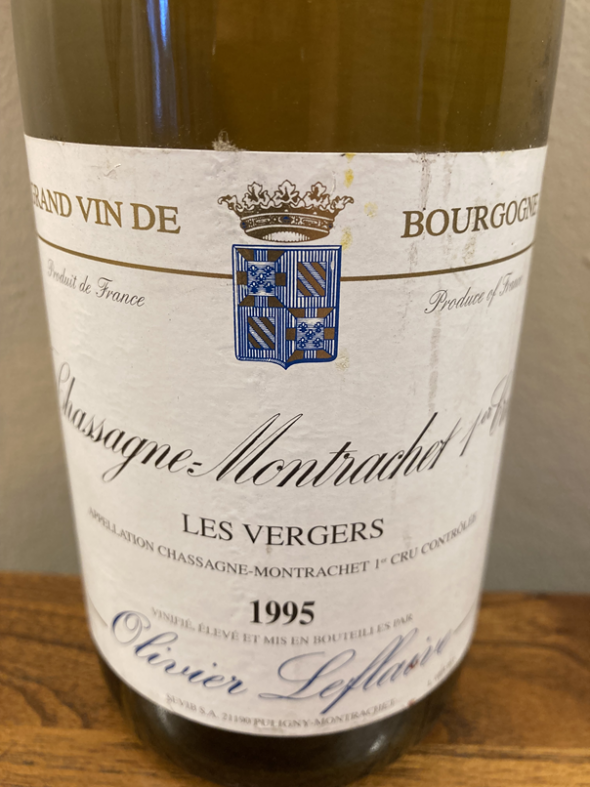 Olivier Leflaive, Chassagne-Montrachet Premier Cru, Les Vergers