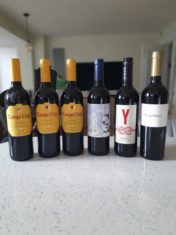 6 Mixed Spanish Reds