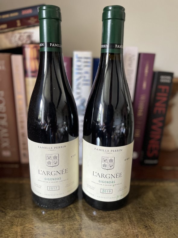 Famille Perrin, Gigondas, L'Argnee Selection Parcellaire 2017 & 2019