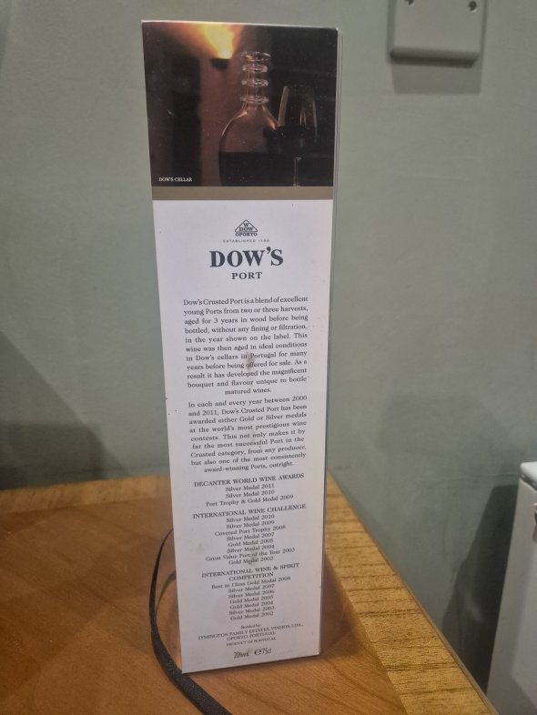 Dow's, Crusted Port 2011