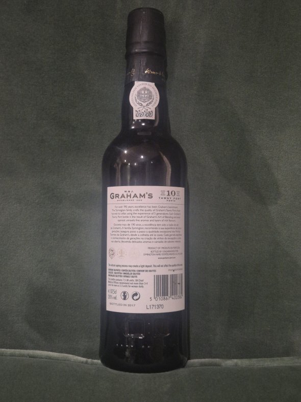 Graham's 10 Year Old Tawny Port (37.5cl Bottle)