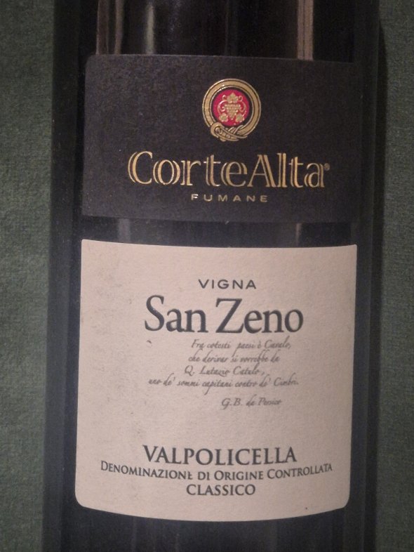 2013 Corte Alta Valpolicella Classico 