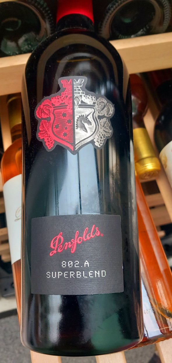 Penfolds, Superblend 802.A Cabernet Shiraz, South Australia
