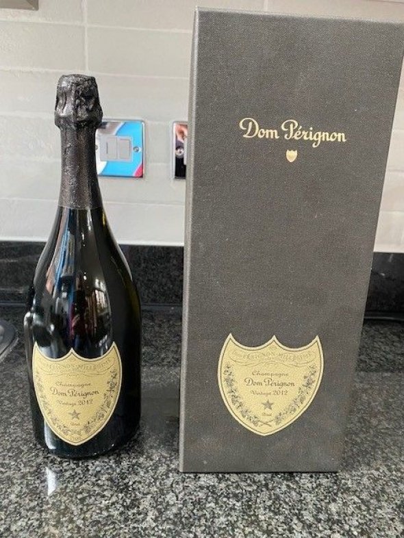 Dom Perignon champagne