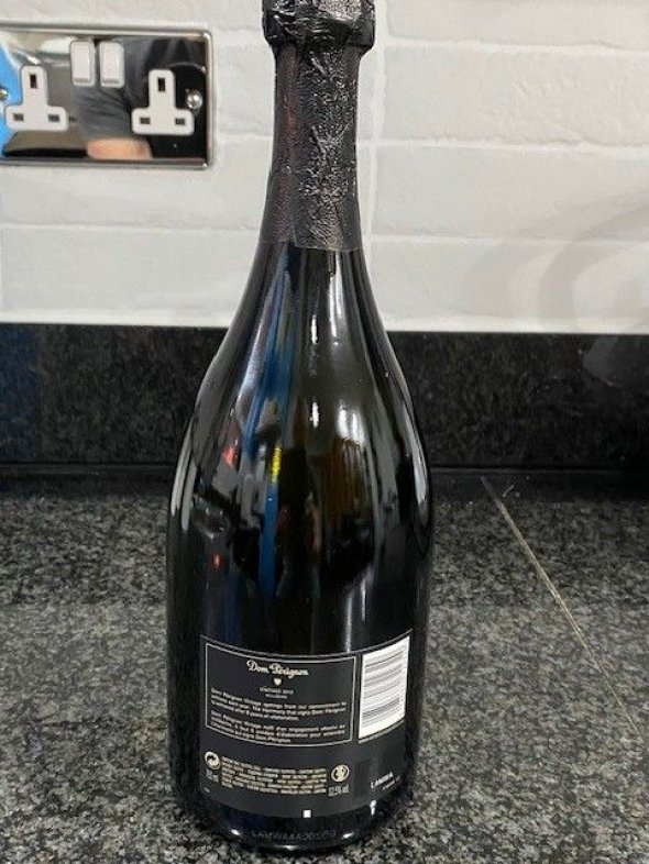 Dom Perignon champagne