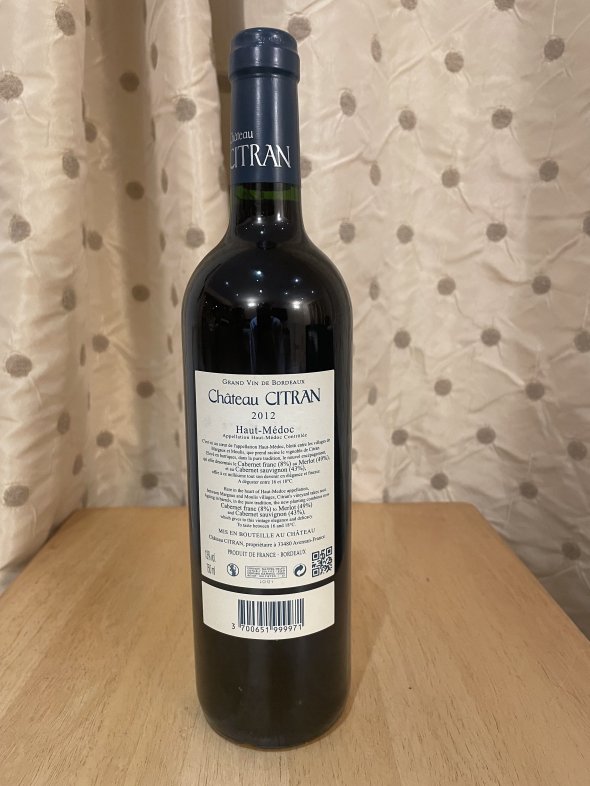 Grand Vin du Chateau Citran, Haut-Medoc