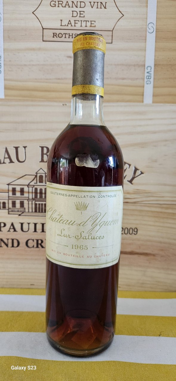 Chateau d'Yquem Premier Cru Superieur, Sauternes