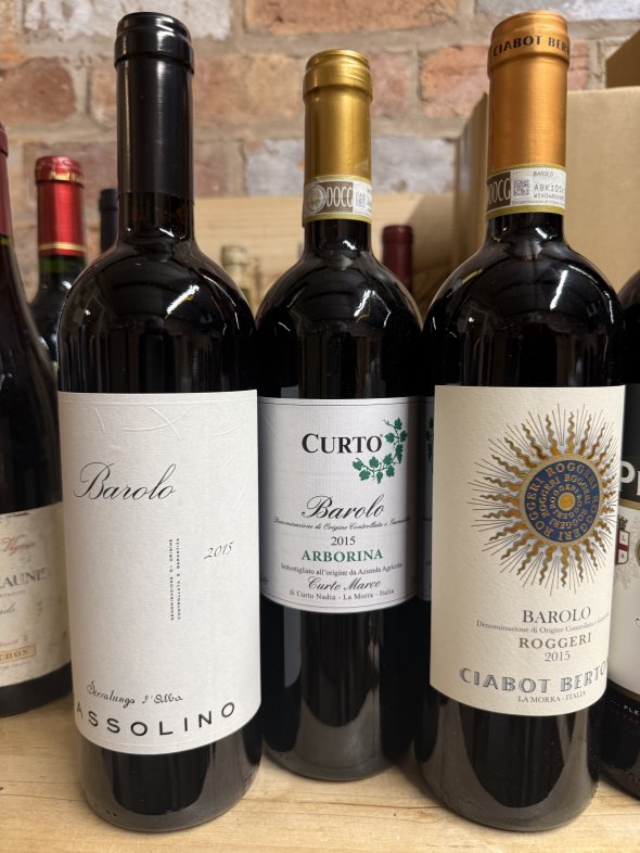3 x excellent barolos