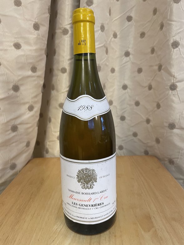Domaine Boissard-Lardy, Les Genevri&egrave;res 1er Cru