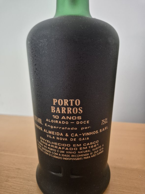 Porto Barros 10 Anos Aloirado Doce 