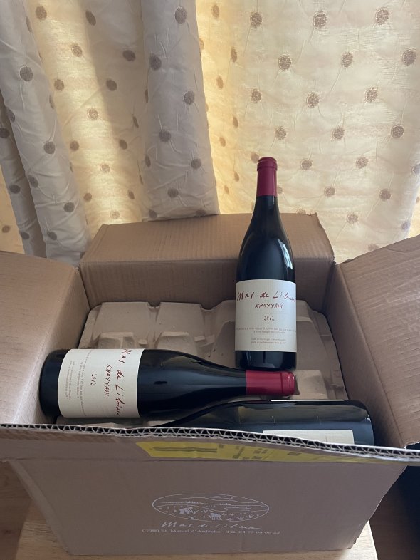 92Pts WE. Mas de Libian, Cotes du Rhone Villages, Khayyam