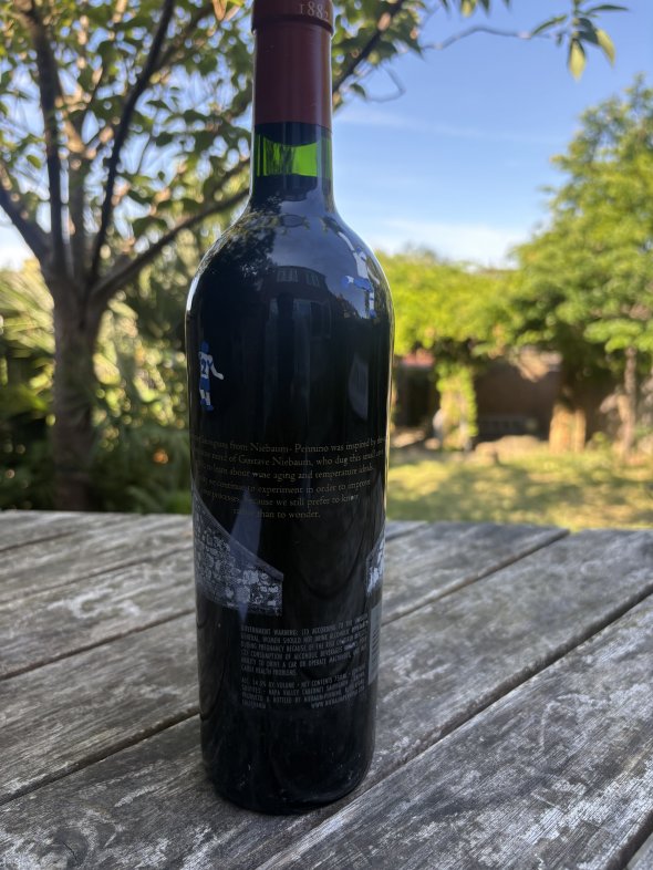 Rare 1882 Limited Edition &mdash; 2020 Cabernet Sauvignon, Rutherford, Napa Valley; Exclusive artist Series Bottle 57/80, hand-painted and signed by Sebastian Chaumeton.  