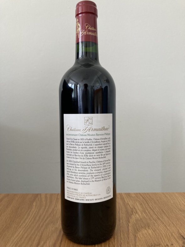 Chateau d'Armailhac 5eme Cru Classe, Pauillac