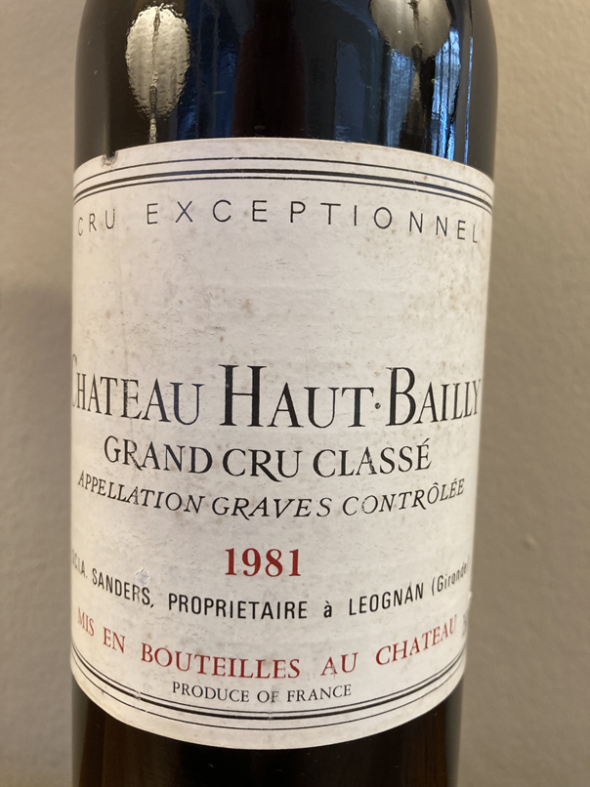 Chateau Haut-Bailly Grand Cru Classe, Pessac-Leognan