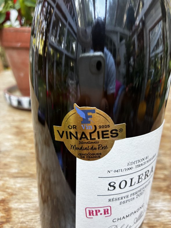 Champagne Robert Allait Cuv&eacute;e Solera Ros&eacute;