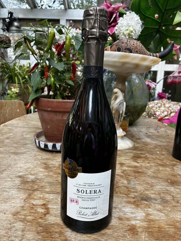 Champagne Robert Allait Cuv&eacute;e Solera Ros&eacute;