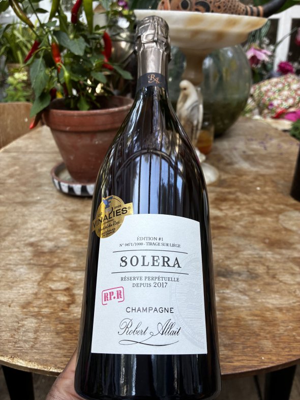 Champagne Robert Allait Cuv&eacute;e Solera Ros&eacute;