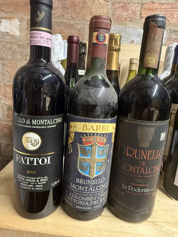 Brunello x 3 