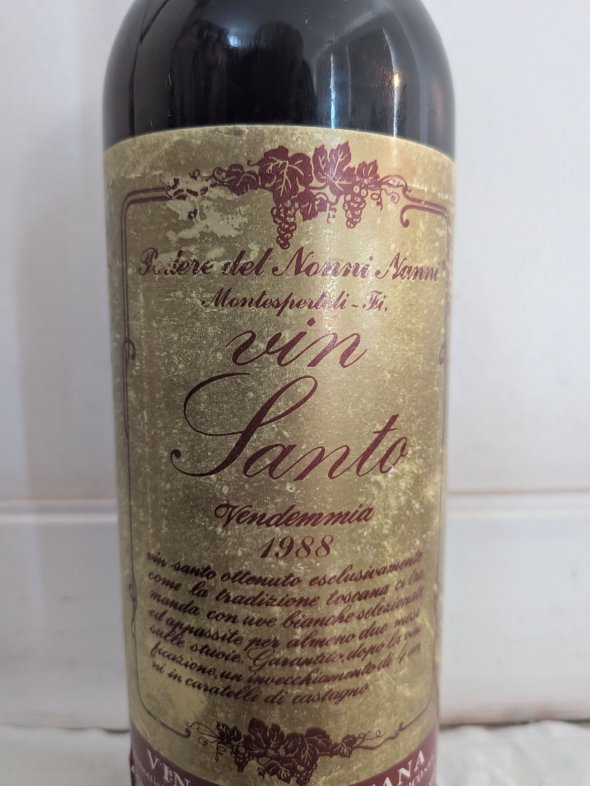 Tenuta di Morzano "Podere del Nonni Nanni" Vin Santo, Vino di Toscana,