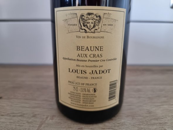 Domaine Gagey (Louis Jadot), Beaune Premier Cru, Les Greves Rouge