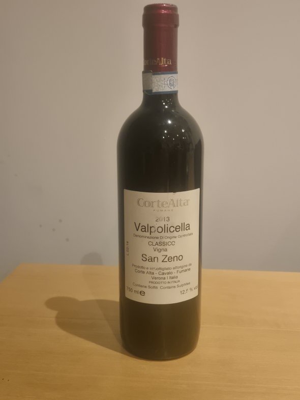 2013 Corte Alta "Vigna San Zeno" Valpolicella Classico DOC &ndash; 75cl