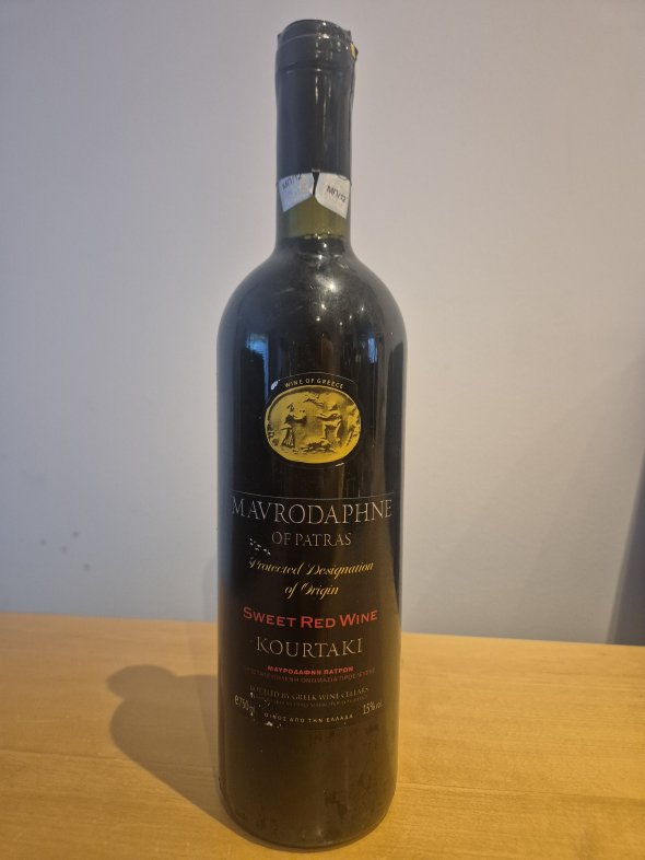 Kourtaki Mavrodaphne of Patras PDO &ndash; Sweet Red Wine (75cl, 15%)