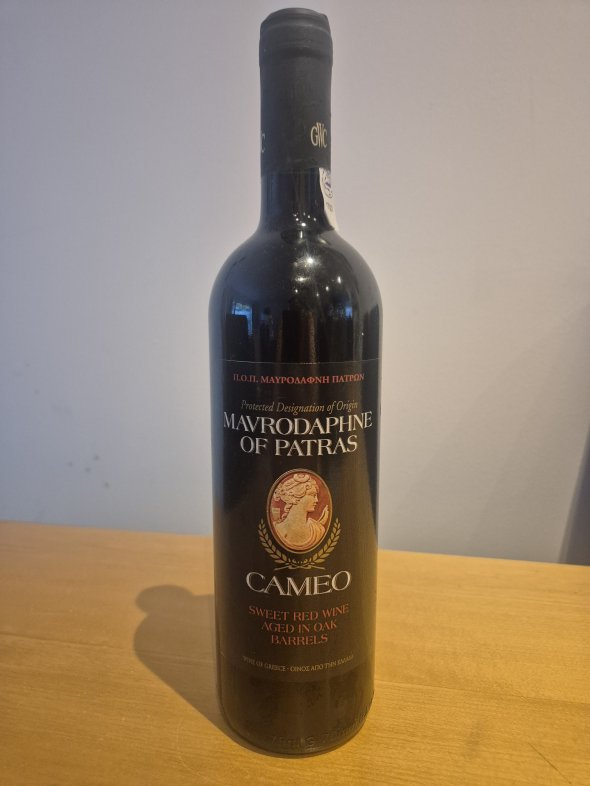 Cameo Mavrodaphne of Patras PDO &ndash; Sweet Red Wine Aged in Oak Barrels