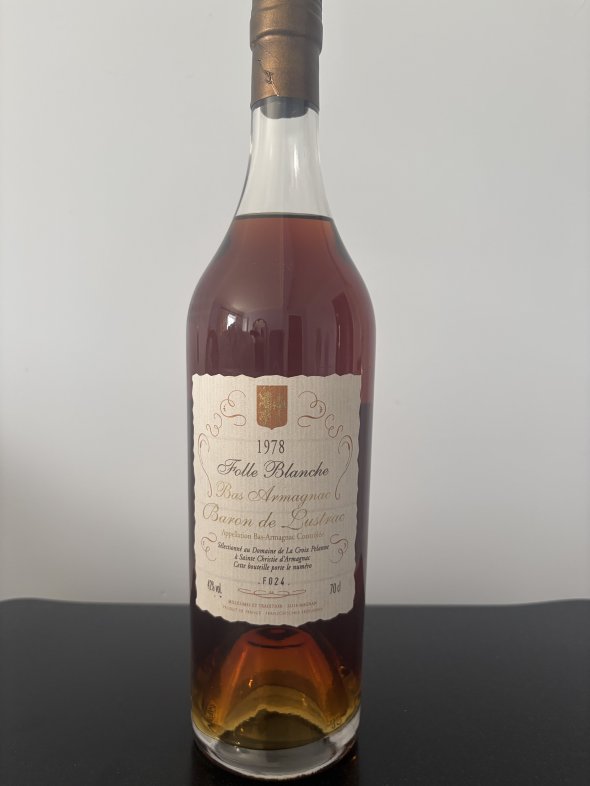 Baron de Lustrac Folle Blanche Bas Armagnac
