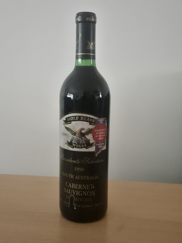 1990 Wolf Blass President's Selection Cabernet Sauvignon &ndash; South Australi