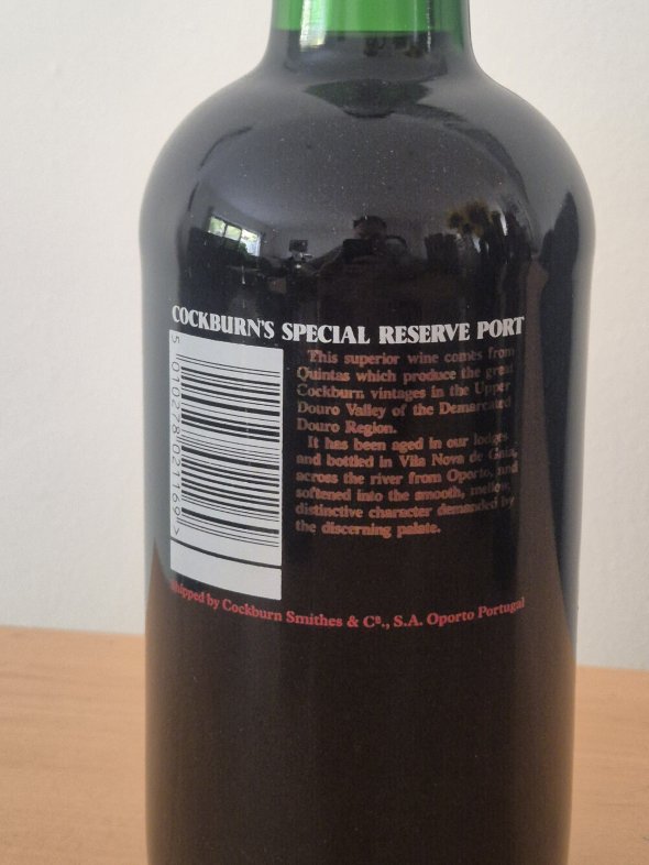 Cockburn's Special Reserve Port &ndash; 1 Litre (20% ABV)