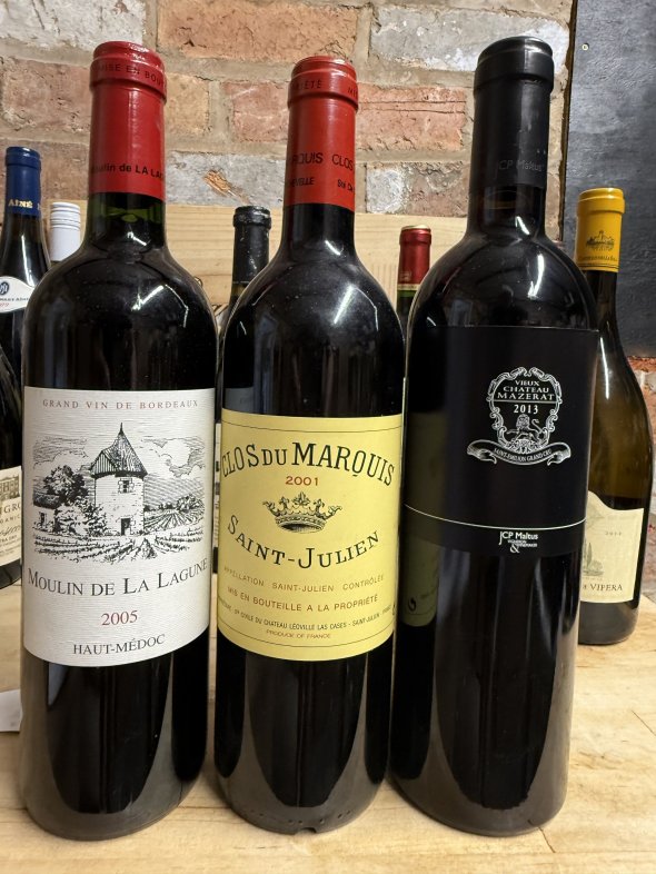 BORDEAUX BEAUTIES X 3