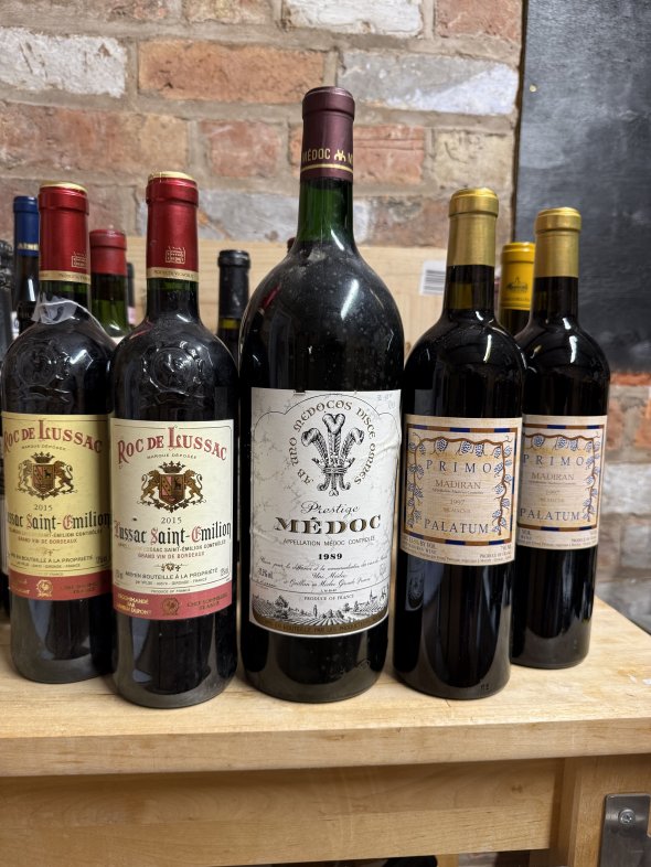 mixed bordeaux bin ends x 5