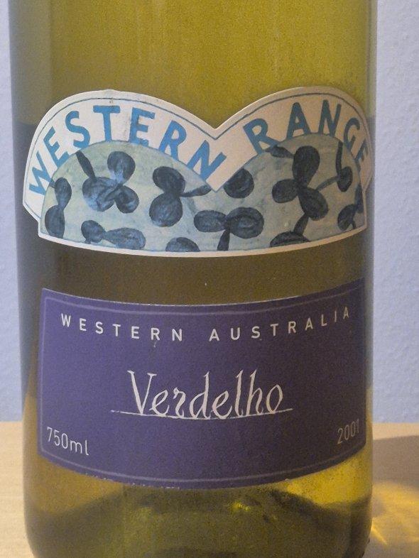 Western Range Wines Verdelho &ndash; FIRST Vintage