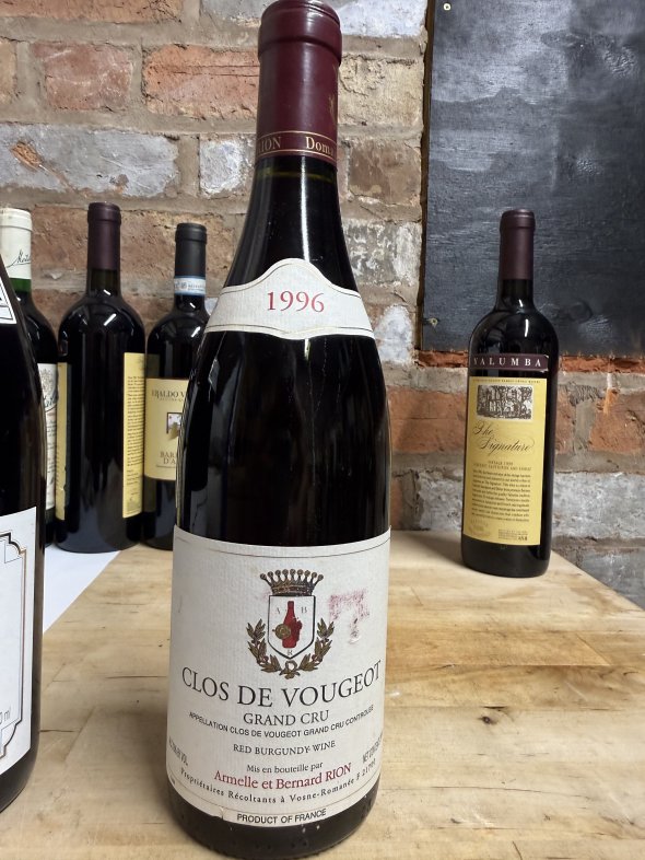Domaine Armelle et Bernard Rion, Clos de Vougeot Grand Cru w/s &pound;116