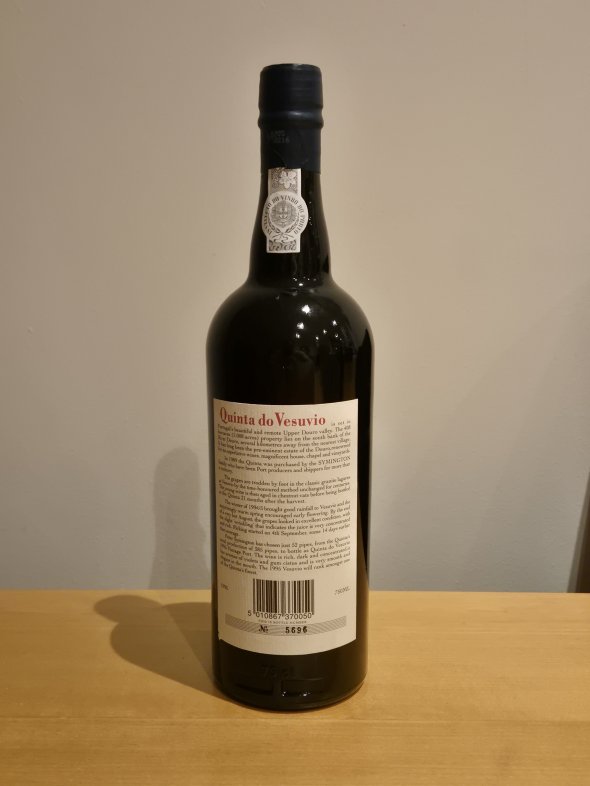 1995 Quinta do Vesuvio Vintage Port &ndash; Symington Family