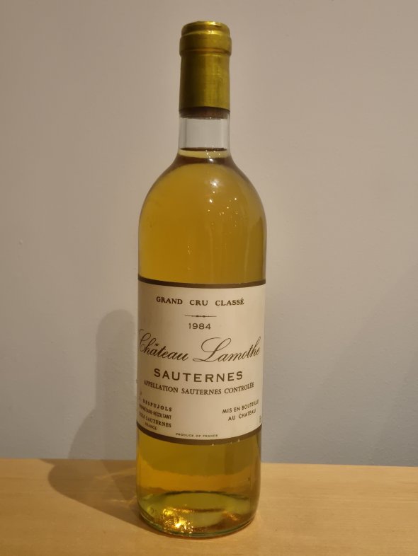 Ch&acirc;teau Lamothe &ndash; Sauternes Grand Cru Class&eacute; &ndash; Bordeaux, France