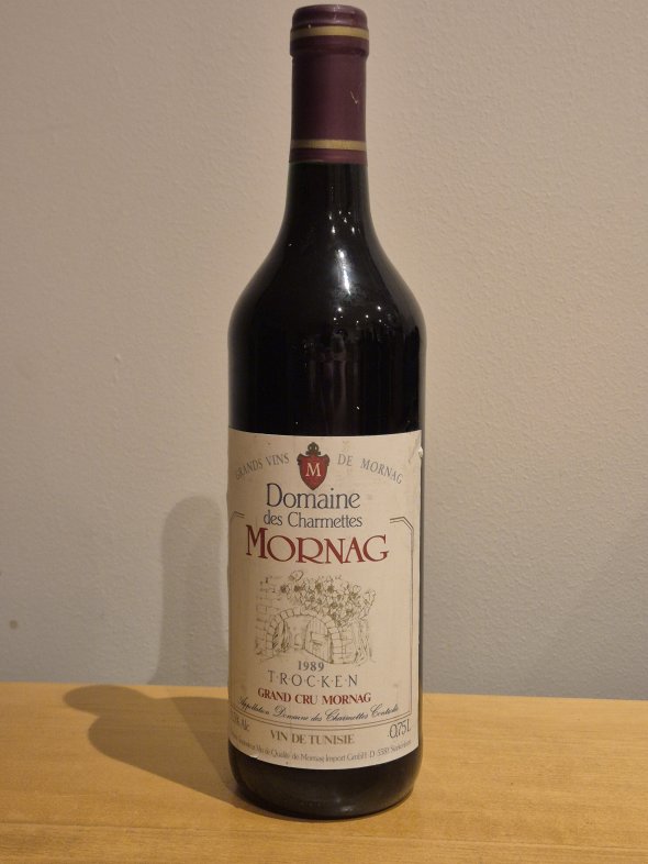 1989 Domaine des Charmettes Grand Cru Mornag &ndash; Tunisia 