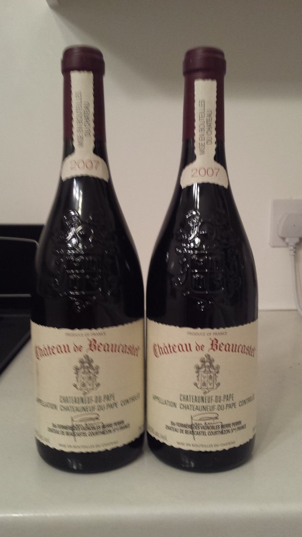 Chateau Beaucastel 2007 (RP 96 - ws £150)