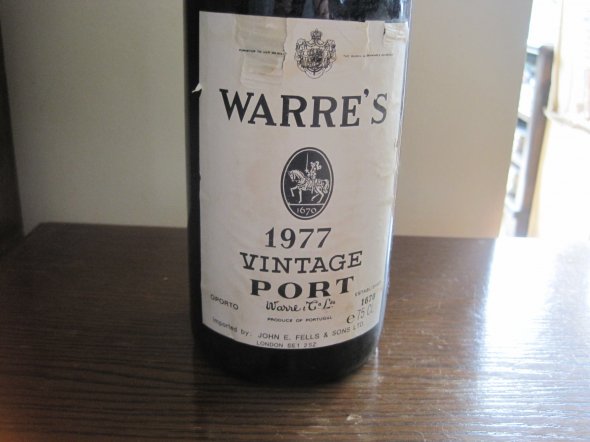 Warre's Vintage Port 1977