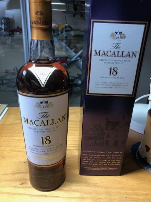 The Macallan 18 Year Old Sherry Cask
