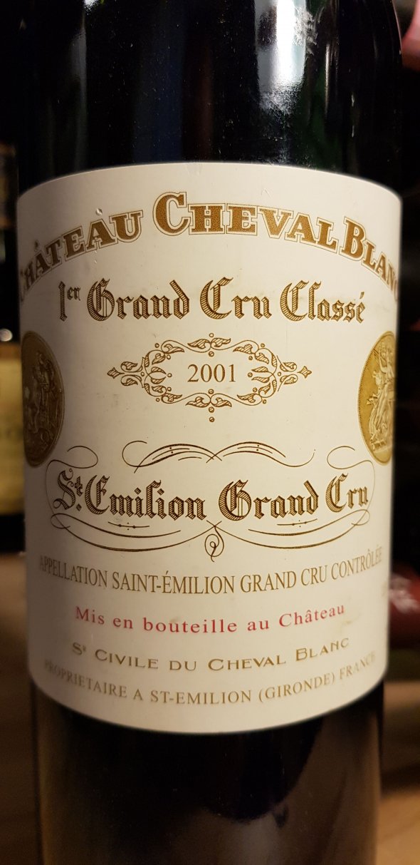 2001 Chateau Cheval Blanc - Saint Emilion GCC