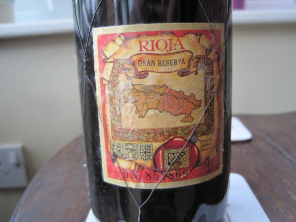 Rioja Gran Reserva 1964 Berberana 