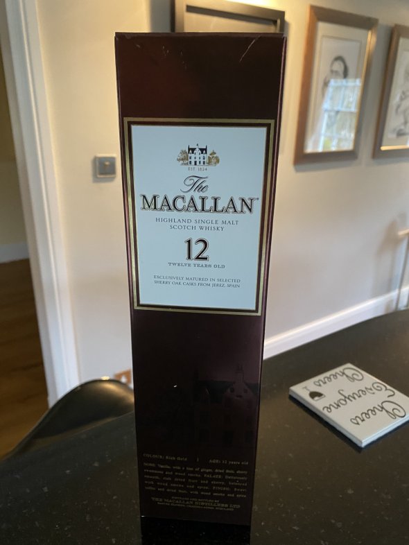 The Macallan 12 Years old style box