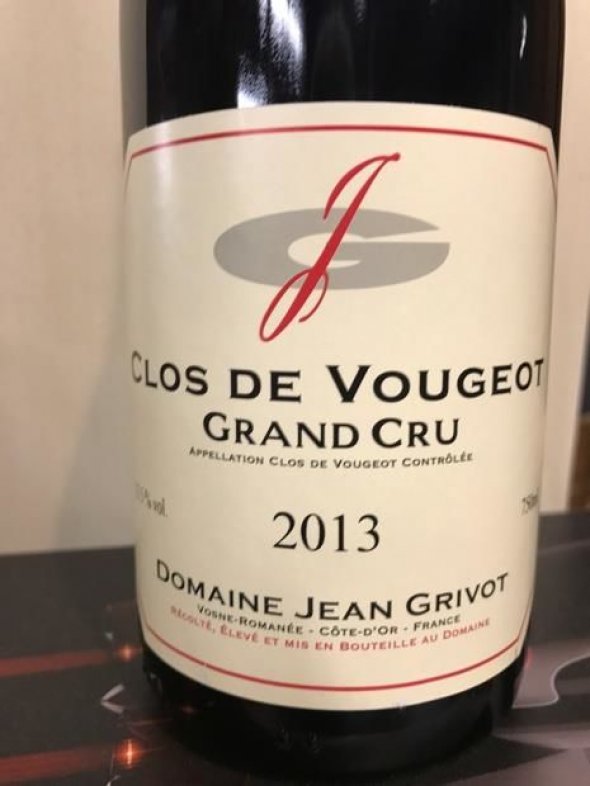 2014 Clos de Vougeot Grand Cru, Jean Grivot