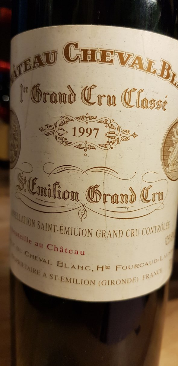 1997 Chateau Cheval Blanc St Emilion 1er GCC