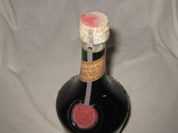 D.O.M. Benedictine Liquor.  France. 1967.  Scarce Bottle.