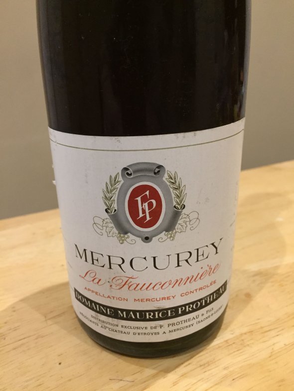 Burgundy - Mercurey La Fauconniere - 1972