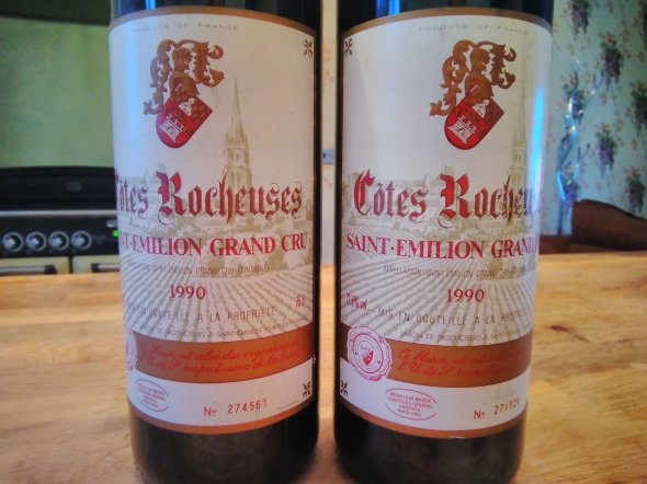 Cotes Rocheuses Saint-Emilion Grand Cru 1990