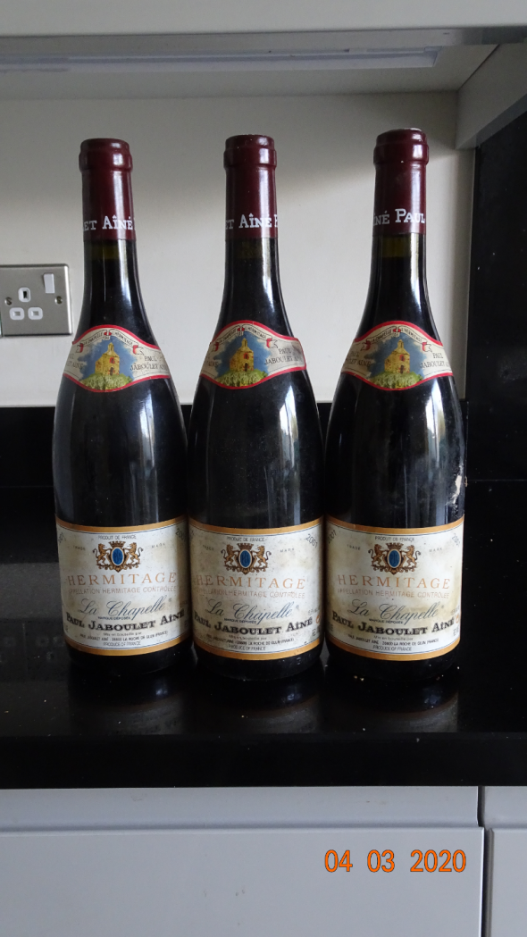 Paul Jaboulet Aine, Hermitage Chapelle, Rhone, Hermitage, France, AOC 2001 WS 97