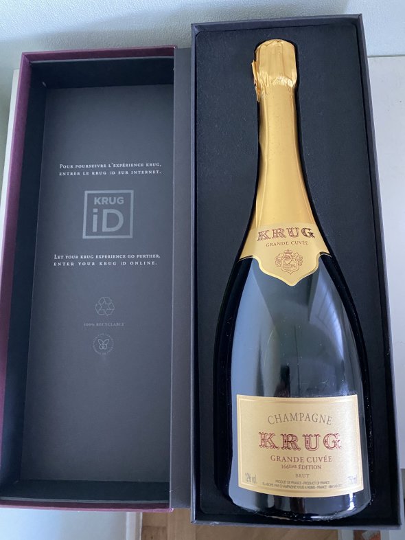 Krug, Grande Cuvee Edition 166, Champagne, France, AOC